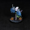 Painted DnD Miniature female Tiefling Sorceress for sale - Imagen 3