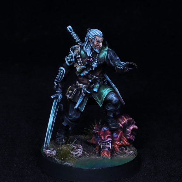 witcher-geralf-of-rivia-ranger-miniature